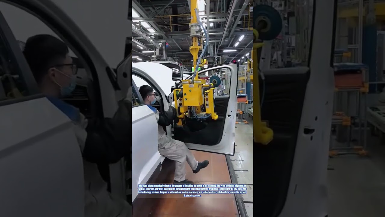 Automotive Assembly: The Precision of Door Installation