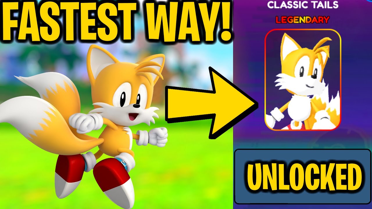 HOW to GET TAILS in ROBLOX SONIC SPEED SIMULATOR FAST 