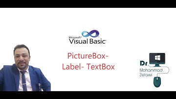 Learn Visual Basic #3 PictureBox- Label- TextBox.