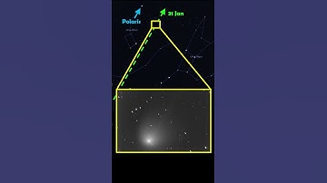 Animation Of Comet C/2022 E3 Near Closest Approach To Earth