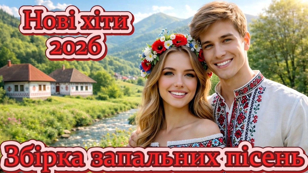 🎵 Українські запальні хіти 2026 🔥 | Весела народна збірка 💃