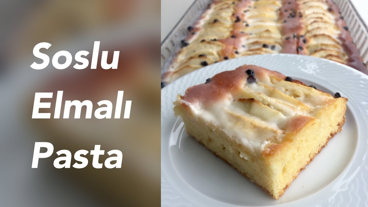 ELMALI SOSLU KEK YouTube