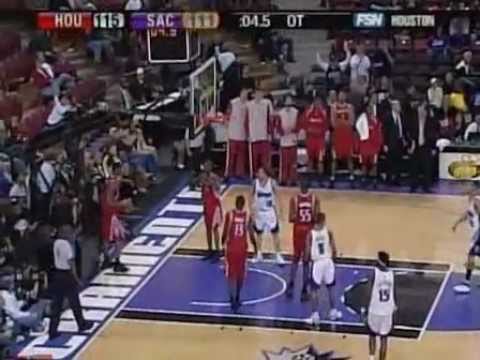 McGrady and Artest shootout, cold blooded shots PA...