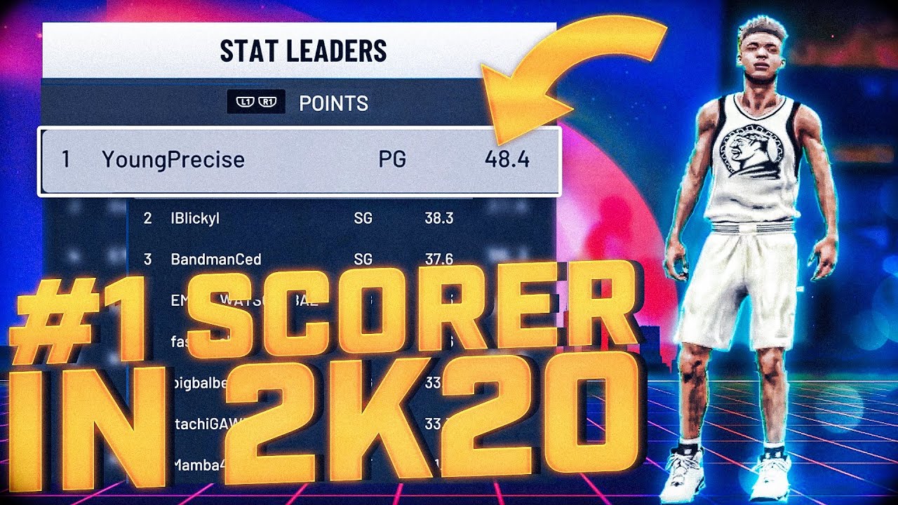 The #1 Scorer on NBA 2K20... 