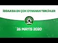 İddaa'da Günün En Çok Oynanan Tercihleri (9 Haziran 2020 ...