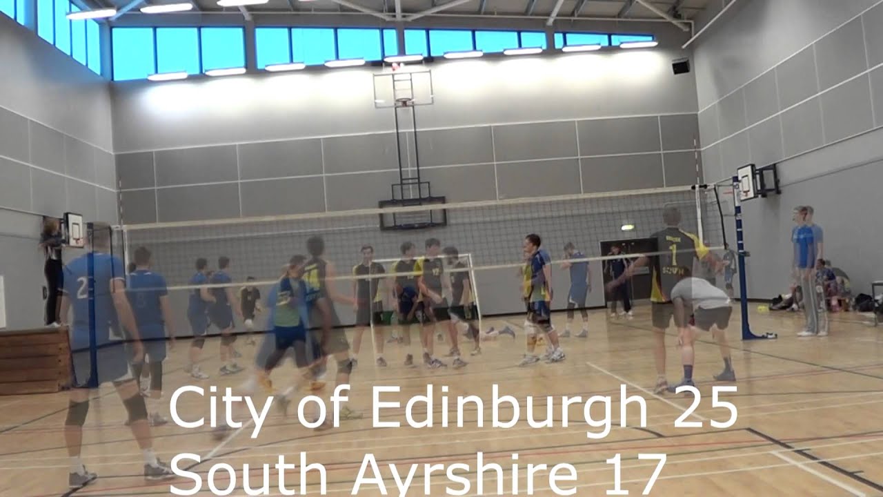 Div1 Men's Volleyball City of Edinburgh 30 South Ayrshire YouTube