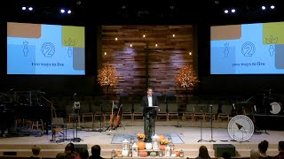 10 23 2022 Two Ways To Live Dr Nick Gatzke