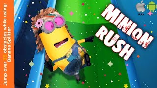 Minion Rush - Jump over 35 obstacles while using: Banana Splitter. screenshot 2