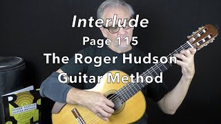 Interlude Page 115 The Roger Hudson Guitar Method