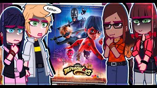 ||Mlb reacting to Miraculous Ladybug Movie|| ◆Bielly - Inagaki◆