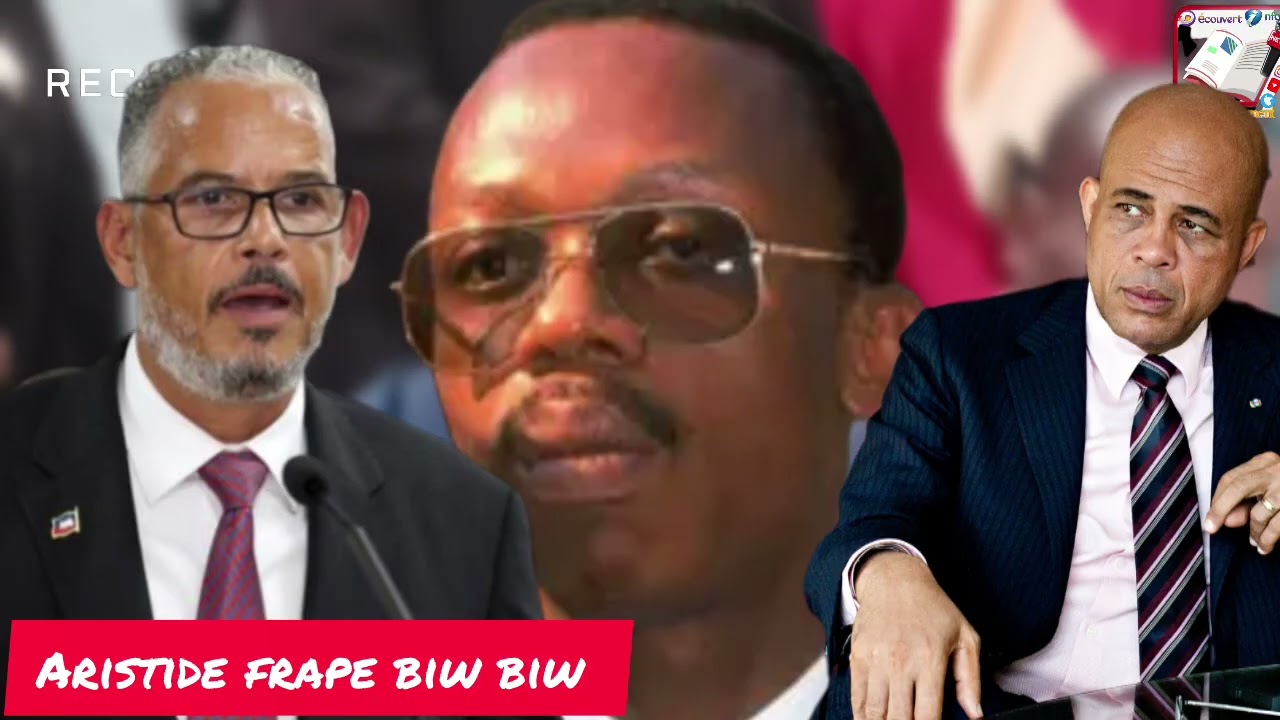 GWO KOZE ANSYEN PREZIDAN ARISTIDE FRAPE BIW BIW ,TOUT MOUN PRAN BATON. 