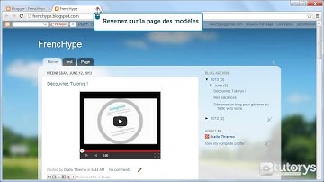 Comment utiliser des modèles avec Blogger ?