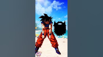 Random Fusion | Dbs Characters Beard Mode #goku #dbs #dragonball #bulma