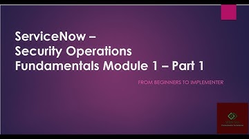 New series of ServiceNow