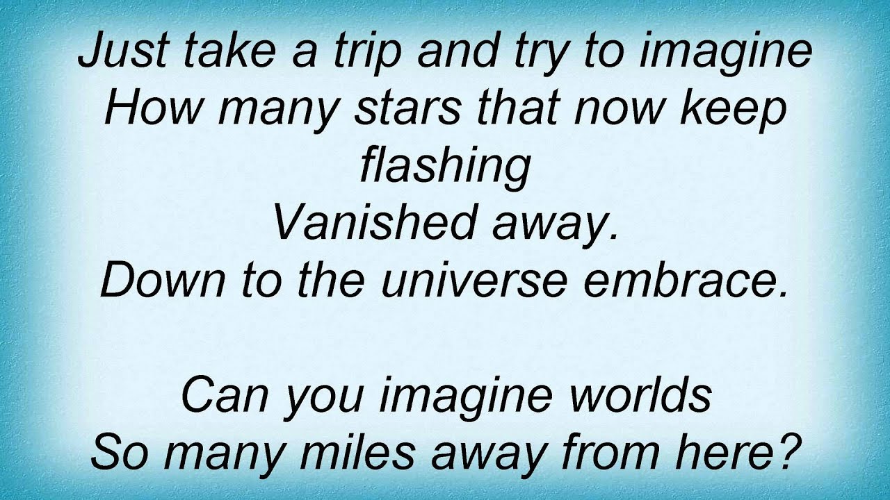 Dope Stars Inc Can You Imagine Lyrics YouTube