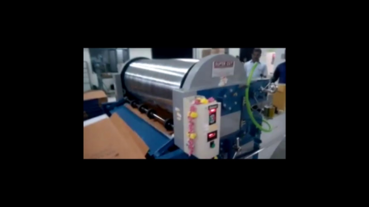 Flexo Paper Printing machine one Color