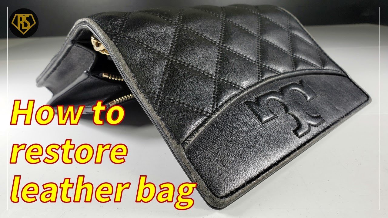 6 StepsㅣHow to restore leather bag colorㅣ가죽가방 복원ㅣDIY - YouTube