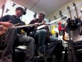 Andy irvine  simon daigle  warwick basses jam