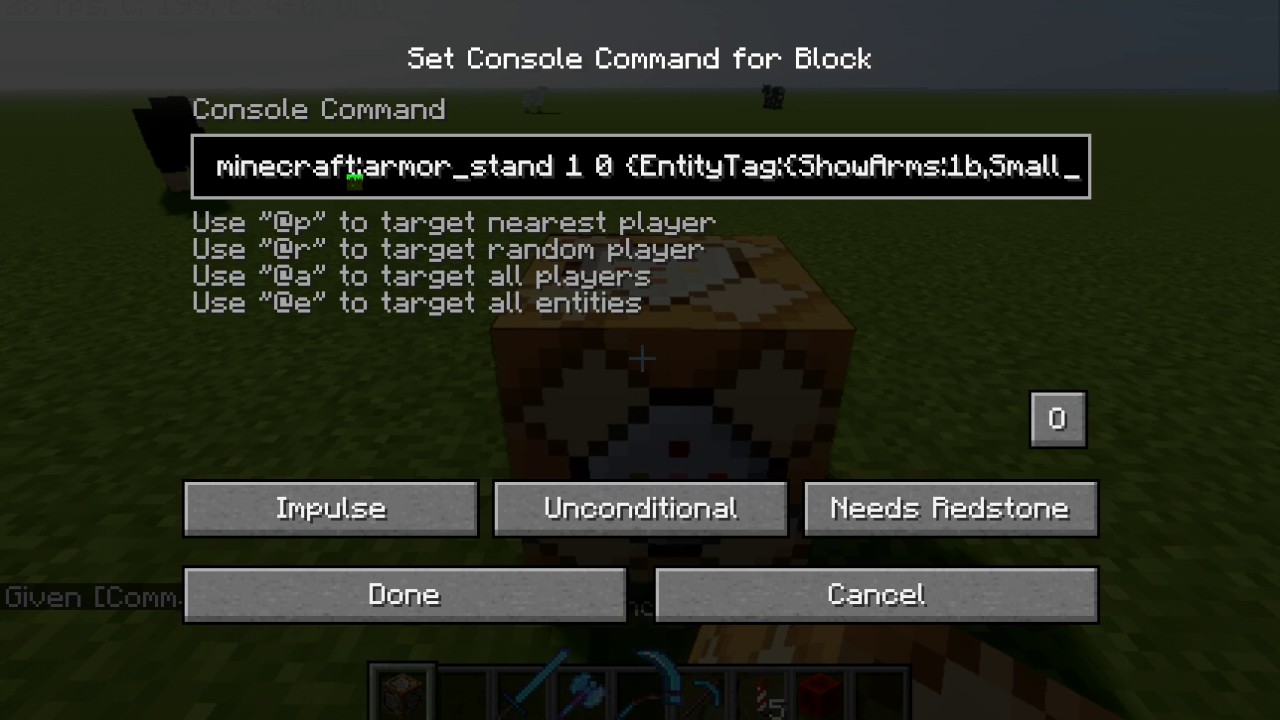 Armor_Stand With Arms Just place it