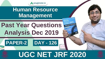 5 MCQs | Paper 2 | Human Resource Management | UGC NET JRF 2020 | Day 126 - by Shubham Sir