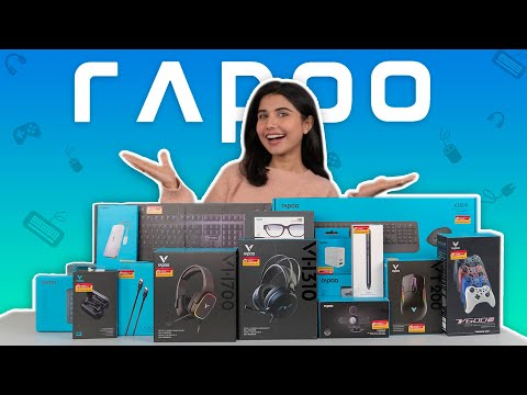 Must Have TECH ACCESSORIES | 8 Best RAPOO Unboxing & Review