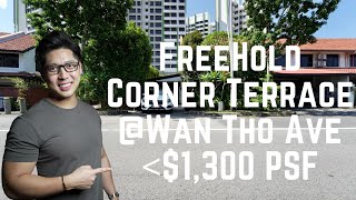 Freehold Corner Terrace @ Wan Tho Avenue For Sale