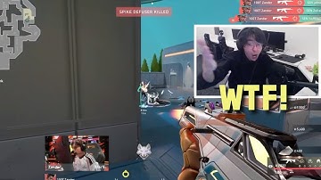 When Valorant Pros/Streamers React To INSANE PLAYS