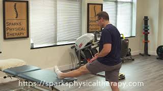 Hamstring Contract:Relax Stretch- Sparks Physical Therapy