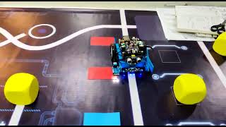 Complete Line Follower Robot Performing Multiple Tasks Same time