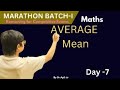 Average | Mean | Maths | for Competitive exams | #apil sir //