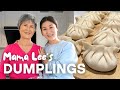 Making my mom's homemade dumplings *a chaotic cooking lesson*