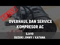 Cara service ac kompresor nippon denso suzuki katana