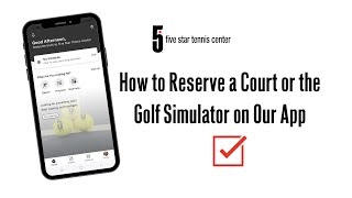 FSTC - How to Reserve Court Time using Our App - Tutorial