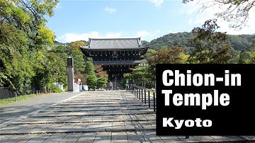 Chion-in Temple in Kyoto, Japan