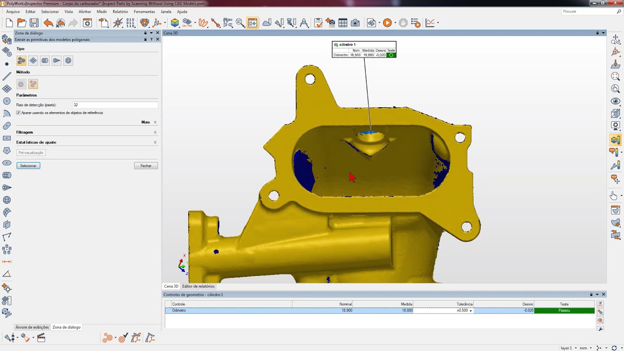 Webinar PolyWorks: Inspecione peças por digitalização sem modelos CAD