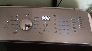 Kenmore 700 Series Washer (Diagnostic mode) (Most popular views!)
