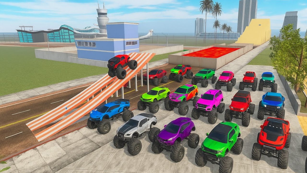 Indian Army ki Taraf Se Sabhi Monster Car ki Training in Indian bikes driving 3D 