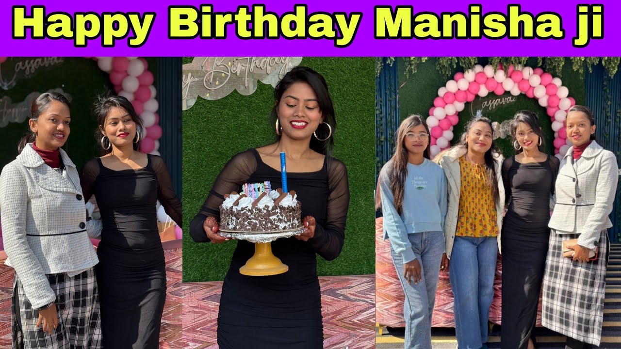 Happy birthday Manisha ji 🎉🥳