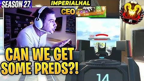 ImperialHal / Has NEVER Seen Predator Ranked This Sweaty / PREDATOR 🚨 APEX LEGENDS