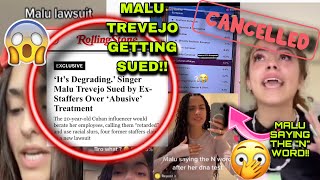 Celebrity MALU TREVEJO GETTING CANCELED FOR 4 MINUTES STRAIGHT Net Worth