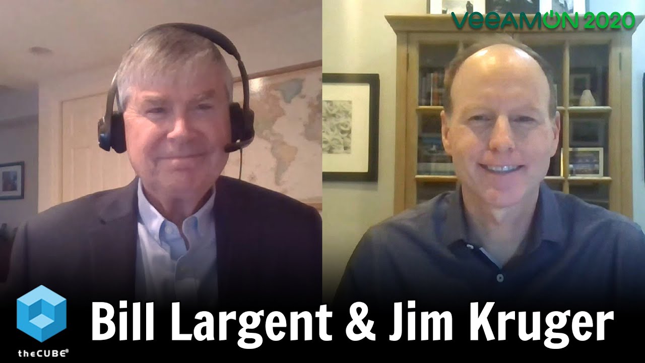 Bill Largent, Veeam & Jim Kruger, Veeam | VeeamON 2020