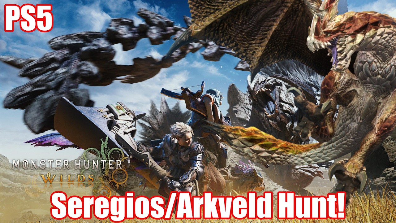 Quick Seregios & Arkveld hunt! w/ @ActingRelic | Monster Hunter Wilds | PS5