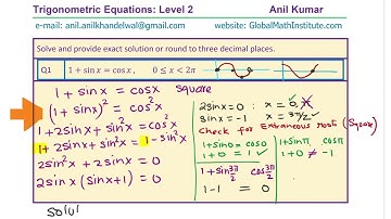 Difficult Trigonometric Equations  2csc^2⁡x+ cot⁡x=10 Extraneous Roots MCR3U Edexcel CBSE AP Maths