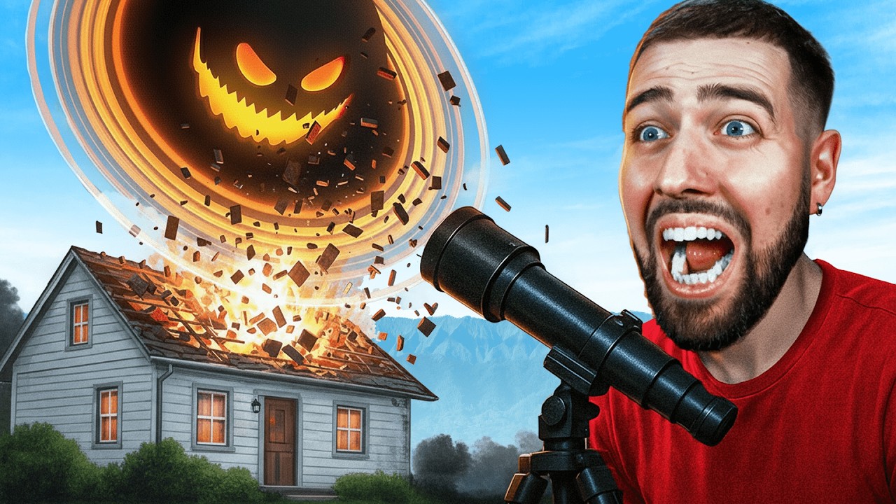 ЧЁРНАЯ ДЫРА ПОЯВИЛАСЬ НАД МОИМ ДОМOM!! 🕳️😨 BLACK HOLE WAKES UP!