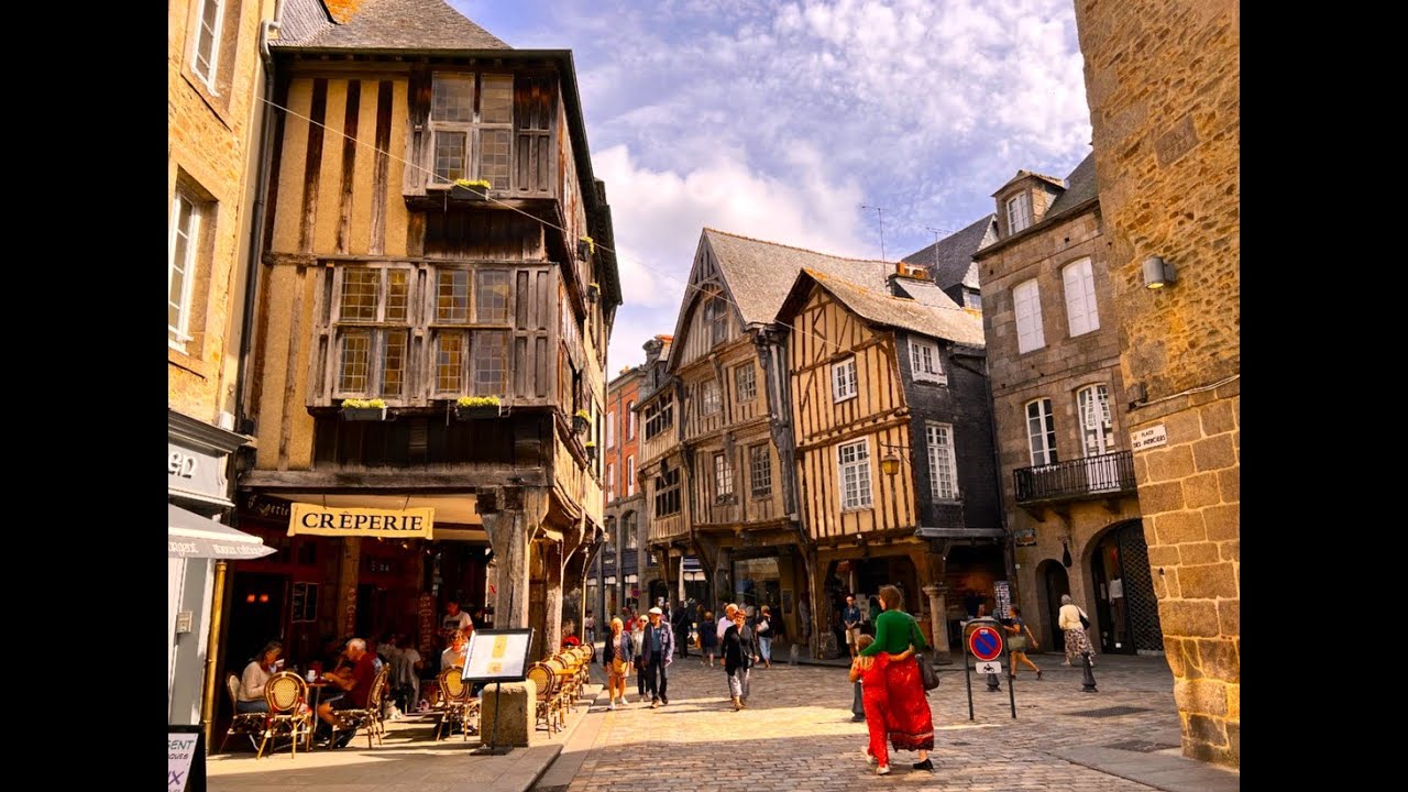 📍 DINAN- el mejor pueblo medieval en Bretagne