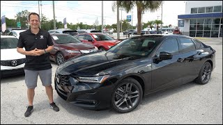 The 2025 Acura TLX A-Spec is a BETTER sport sedan than a BMW 330i!