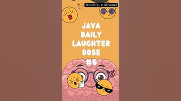 How does a java developer communicate? Java Daily Laughter Dose #6 #shorts #trending #viral #java