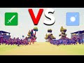 Medieval army vs ancient army  totally accurate battle simulator tabs