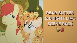 PEAR BUTTER & BRIGHT MAC SCENEPACK ★´ˎ˗ mlp friendship is magic | 1080p