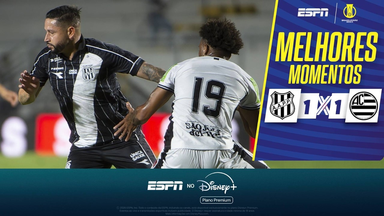 Ponte Preta 1–1 Athletic Club full highlights